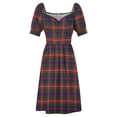 thumbnail image 4 of Fraser Of Lovat Clan Tartan Sleeveless Dress elegant party dresses for women 2024 summer clothes for women, 4 of 6