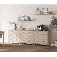 thumbnail image 5 of Mid Century Modern Wooden Dresser Set, Light Beige for Livingroom, 5 of 6