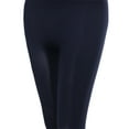 thumbnail image 3 of FashionOutfit Women's Basic Solid Seamless Leggings, 3 of 3