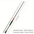 thumbnail image 6 of 180CM/70.86inch-Carbon Fiber Fishing Rod-Long Casting-M Tone-Bait Weight 25G-50G-Medium-fast Speed, Medium-light Feel-Usable in Fresh and Salt Water, 6 of 6