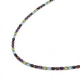 thumbnail image 3 of 33 Ctw. Multi Gemstone Tennis Necklace in Sterling Silver, Rainbow Necklace, Tennis Necklace, Gemstone Necklace, Gift for Her, 3 of 4