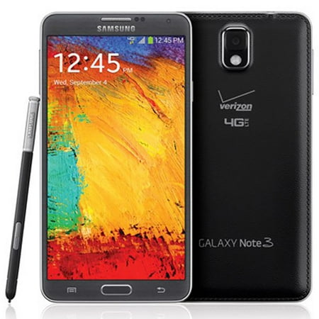 Restored Samsung Galaxy Note 3 N900V Verizon Unlocked Phone w/ 13MP Camera - Black (Refurbished)