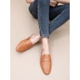 thumbnail image 7 of Apakowa Mules for Women Flats Comfortable Slip on Women Mules Pointed Toe Backless Loafers Shoes, 7 of 7