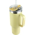 thumbnail image 2 of Drinco 40oz 30oz Tumbler with Handle Vacuum Insulated Stainless Steel-40oz Moonstone, 2 of 5
