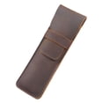 thumbnail image 2 of Estuche para bolígrafos, funda protectora para bolígrafos, bolsa para guardar artículos diversos, bolsa de oficina S Marrón, 2 of 8
