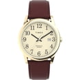 thumbnail image 2 of Timex Men's Easy Reader 38mm Watch - Brown Strap Cream Dial Gold-Tone Case, 2 of 3