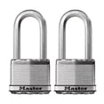 thumbnail image 1 of Padlock Master Lock M5XTLH Magnum Heavy Duty Outdoor, paquete de 2 unidades, 1 of 6
