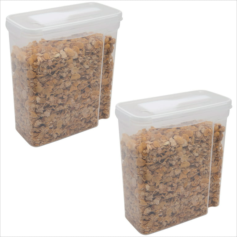 Kitchen Details 2 Pack Large 9 L Plastic Airtight Cereal Container