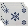 thumbnail image 1 of Simply Daisy 18" x 14" Vail Holiday Print Placemats, Set of 4, 1 of 1
