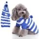thumbnail image 4 of Suéter para mascotas NikouMX a rayas cálido y transpirable con cuello alto para perros S M L XL XXL, 4 of 8