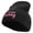 Black, variant on Easter Mama Bunny Quotes Embroidered 8 inch Acrylic Short Beanie - Black OSFM