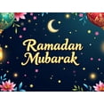 thumbnail image 4 of LUUFILx Ramadan Mubarak Lantern Banner Eid Decoration Hanging Crescent Moon Stars Clouds Islamic Festival Indoor Outdoor Celebrations Party Backdrop, 4 of 8