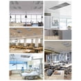 thumbnail image 6 of Fluorescent Light Covers for Ceiling Lights 1 Piece, Vintage Grey Magnetic Classroom Light Covers 4x2 Feet, Modern Abstract Retro Art Fluorescent Ceiling Filters for Office Classroom, 6 of 7