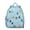 Sky-blue-27, variant on Cute Baby Unicorn Backpack – Magical Rainbow Cloud Theme with Artistic Cartoon Unicorn and Galaxy Moon Design