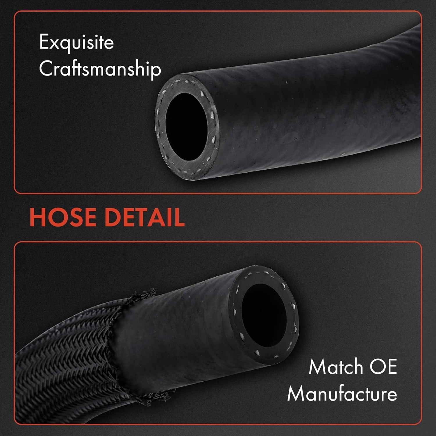 A-Premium Power Steering Reservoir/Suction Line Hose Assembly Compatible with Toyota Avalon 2000 2001 2002 2003 2004, V6 3.0L, Reservoir To Pump