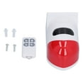 thumbnail image 1 of Alarma solar antirrobo para granjas y huertos, con sonido y luz infrarroja, luz intermitente de advertencia con detección del cuerpo humano., 1 of 14