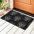 thumbnail image 3 of XMXT Non-Slip Area Rug, Motorcycle Skeleton Print Polyester Rugs for Living Room, 72 x 48 inches, 3 of 9