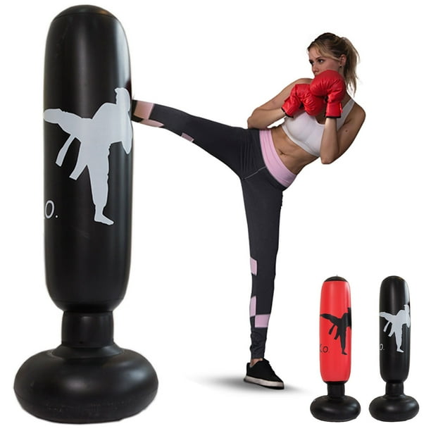 Muyoka Saco de boxeo inflable para ninos de 63