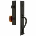 thumbnail image 5 of Grandeur Carr  D Grip Single Cylinder Handleset with Baguette Interior Knob, 5 of 5