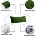 thumbnail image 3 of BedTreat Full Body Pillow Insert with Pillowcase for Adults,Long&Fluffy Pillow for Side Sleeper,Soft&Breathable (20X54,Green), 3 of 6