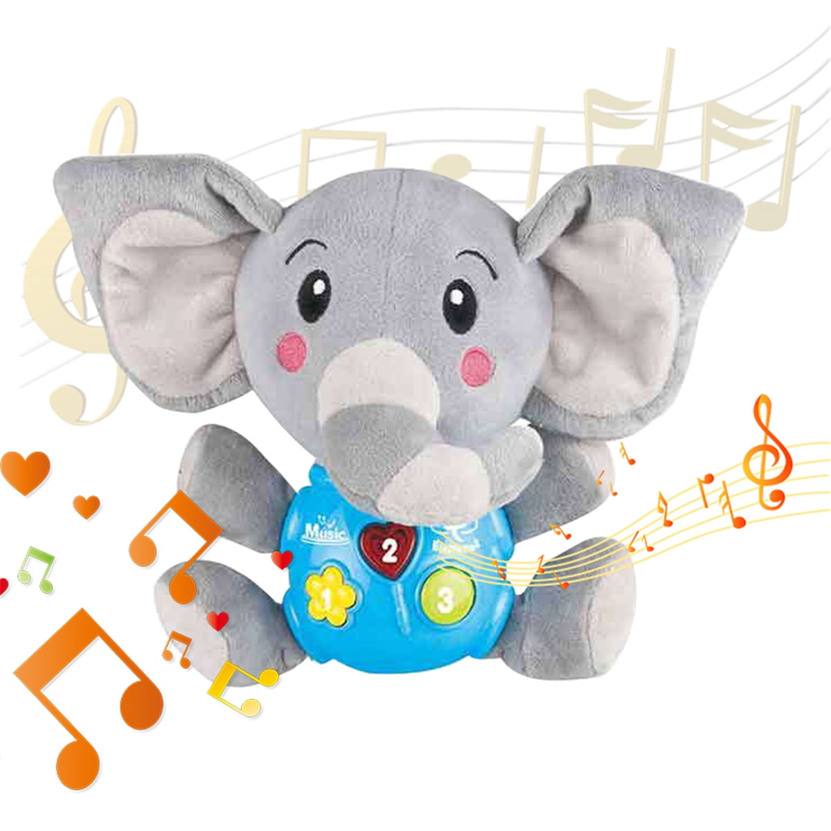 Elephant Baby Toy Baby Music Plush Elephant Toy Musical Sleep Soother