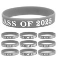 thumbnail image 1 of Shisuyan Décorations de Fête Bracelets en Silicone 10 Pcs 2.8X2.8X0.5In, 1 of 8