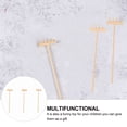 thumbnail image 4 of Hytrove Mini Garden Sand Rake Set 3Pcs Synthetic Material Toy For Childs Playtime And Adults, 4 of 8