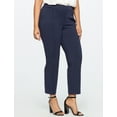 thumbnail image 2 of ELOQUII Women's Plus Size Tall The Ultimate Stretch Slim Leg Pant, 2 of 6