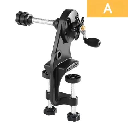 Fishing Line Winder Spooler System - Portable Spinning Reel Spooling Machine with Adjustable Clamp Dual Spooling Function for Spinning/Baitcasting Reels Outdoor Fishing Gear Accessories