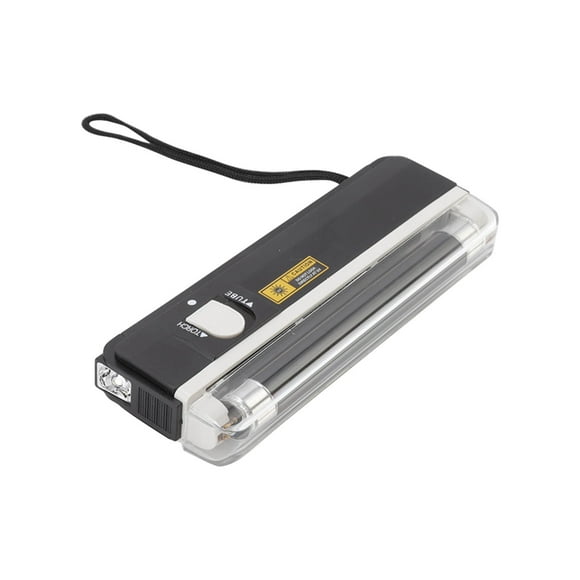Detector De Dinero UV Luz Identificación Precisa 2 En 1 Detector De Dinero Portátil Con Función De Linterna Para Tienda En Casa