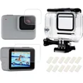 thumbnail image 1 of Waterproof Housing Case for HERO7 White & Hero 7 Silver, 30M Underwater Photography Protective Shell with Screen Protector Films and Anti-Fog Inserts Accessories, 1 of 7