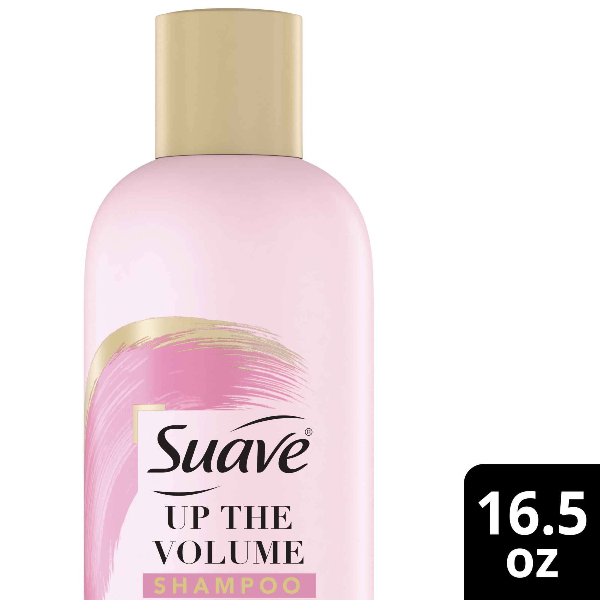 Suave Volumizing Shampoo, Pink Up the Volume Frizz Control SulfateFree