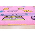 thumbnail image 4 of HR-Kids Rugs Letters/Numbers/Math Symbols-Boys/Girls/Children/Toddler 73 X 102 Educational Play mat for School/Daycare/Nursery Non-Slip Carpet-Teachers ToolPink, 4 of 10