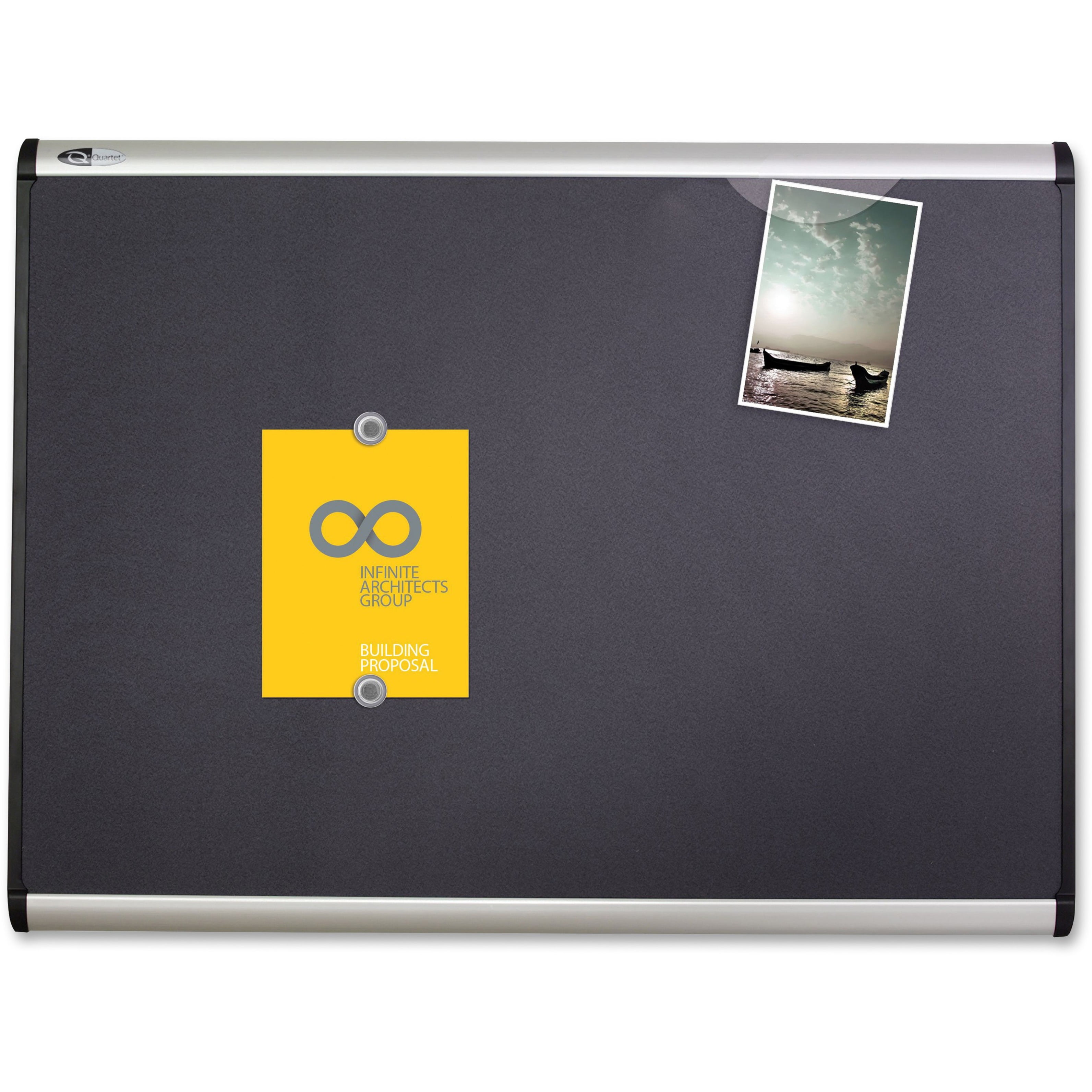 Quartet, QRTMB543A, Prestige Plus Magnetic Bulletin Board, 1 / Each