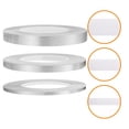 thumbnail image 1 of AURARMLET 3Pack Diagonal Design Caulking Tape Seam Stickers Silver for Kitchen, 1 of 8