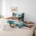 thumbnail image 6 of Manfei Lovely Ghost 7-Piece Twin Bedding Sets,Funny Pumpkin Lantern Bedding Comforter Set,Kids Halloween Theme Sheet Sets For Teens,Luxury Bedroom Decor Reversible, 6 of 8