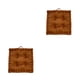 thumbnail image 4 of Kearding Cojín de tatami de puf cuadrado de amplia aplicación para diversas ocasiones Cojín de tatami Naranja 42*42 cm (espesor 10 cm) 2Conjunto, 4 of 6