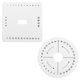thumbnail image 1 of 2pcs Practical Beading Cord Disc Braiding Board Handmade Weaving Disk Plate, 1 of 4