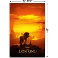 thumbnail image 3 of Disney The Lion King - Mufasa And Simba Wall Poster with Push Pins, 22.375" x 34", 3 of 4