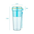 thumbnail image 3 of Dvkptbk Juicer Portable Juicer Cup, Mini Juicer Cup For, Juices and Shakes, Portable Juicer Cup with Powerful Motor, Suitable for Home, Travel, Office, Outdoor Home Appliances, 3 of 7