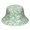 Daisy Pioneer Flower Green Pattern, variant on Daisy Pioneer Flower Brown Pattern Bucket Hat, Outdoor Sun Hat with Wide Brim & Breathable Fabric, Foldable Design Gifts for Unisex Men Women