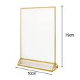 thumbnail image 1 of Acrylic Phnom Penh Table Card Wedding Number Plate Menu Stand Table Card, 1 of 9