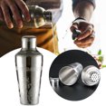 thumbnail image 2 of HomeLife Cocktail Shaker Large Capacity Bartending Wear-resistant Stainless Steel Thickened Wine Beverage Mixer for Bar, 2 of 12