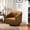 Camel, variant on Swivel Chair in Living Space | Comfortable Rotating Option | Polyester Fabric, Foam Filler | Contemporary Style