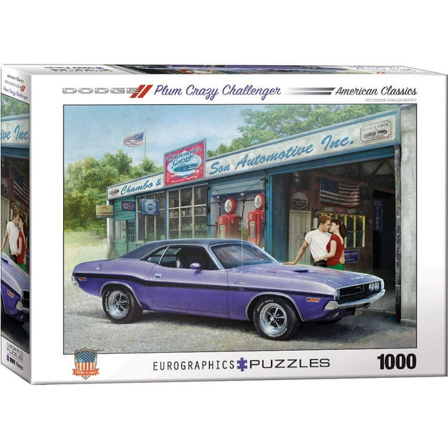 EuroGraphics Rompecabezas Crazy Challenger de Ciruela