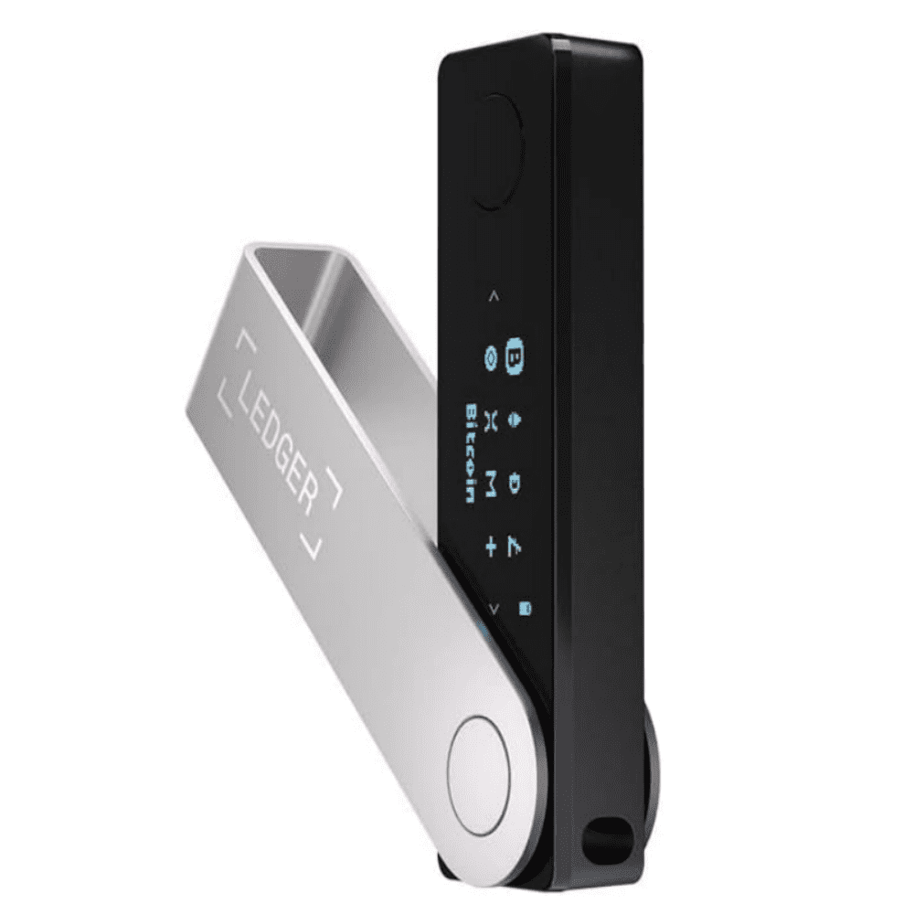 Ledger - Stax Crypto Hardware Wallet with Folio - Curved E Ink Touch Screen  - Bluetooth - Graphite - Walmart.com