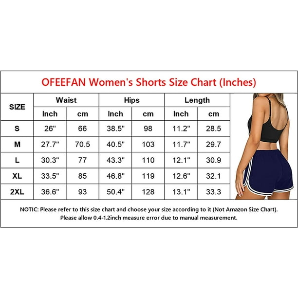Womens Athletic Shorts with Pockets Workout Running Summer Lounge