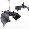 thumbnail image 1 of Lubelski Halloween Simulation Rubber Bat Hanging Ornament, 1 of 8