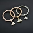 thumbnail image 4 of Women Statement Piece Tricolor Charm Bracelet Perfect for Gift, 4 of 7