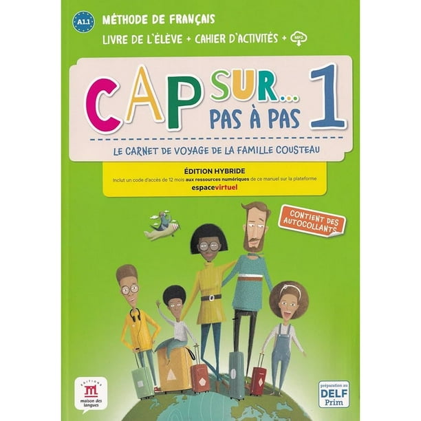 Libro Cap Sur Pas A Pas 1 Libro Del Alumno,cuaderno Actividades Hibrida Tapa Blanda, Autor Amandine Demarteau, Editorial Macmillan Education